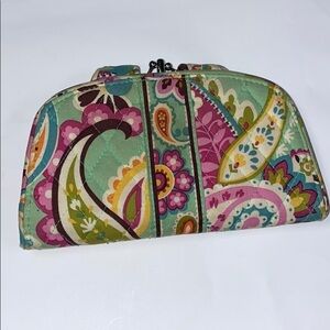 Vera Bradley Tuti Frutti Kiss n Snap Clutch Wallet